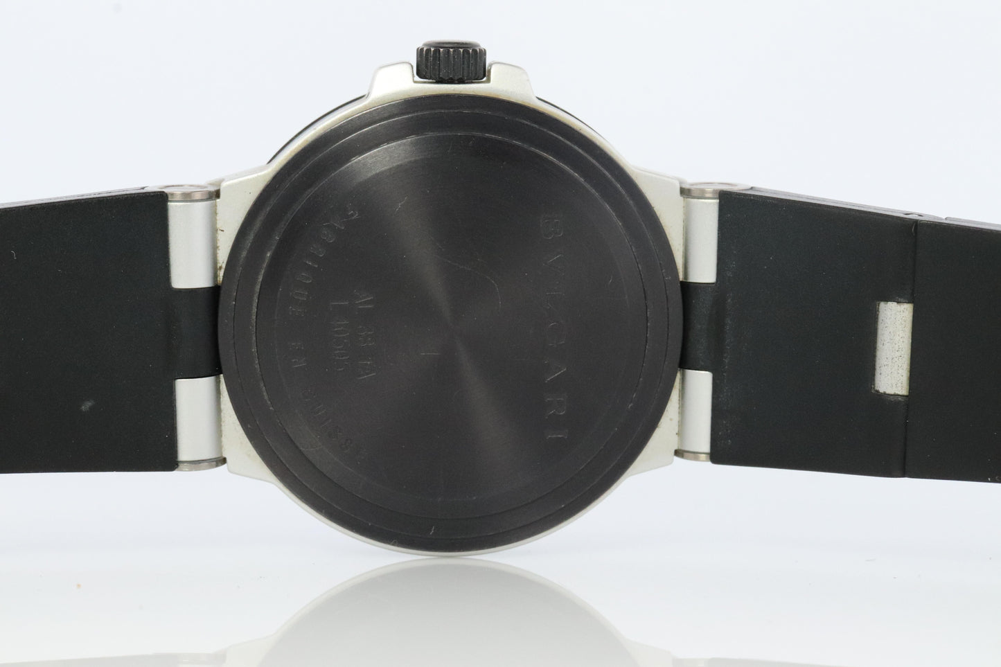 Bulgari Watch. Bvlgari AL 38 TA Automatic Mens watch. Bvlgari Aluminum Rubber