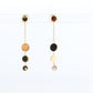 18k Chopard Happy Diamond Earrings. CHOPARD Happy Darling Dangle Earrings