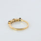 18k Tiffany and Co. Sapphire Pearl Ring. 18k Gold Tiffany Sapphire Eternity band