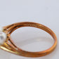 Mikimoto Ring. Vintage 18k Gold Mikimoto Pearl and Diamond Cluster. Vines Grapes