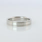 Tiffany and Co Authentic Ring. Tiffany Together Double Milgrain Platinum Band