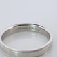 Tiffany and Co Authentic Ring. Tiffany Together Double Milgrain Platinum Band