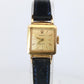 Rolex Womens Cocktail Watch. 9k YG 9179 Manual Windup. Square Case.