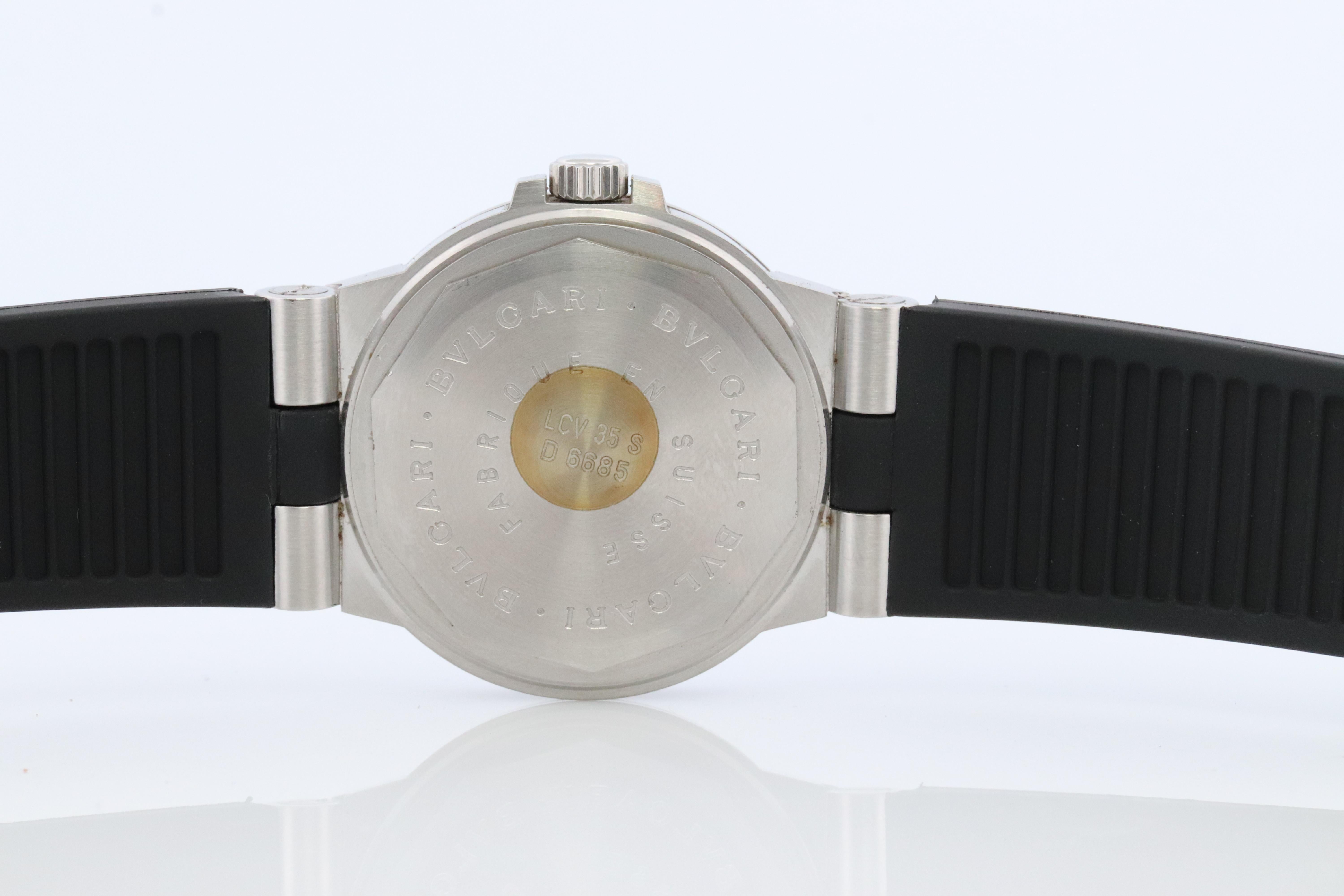 Bulgari Watch. Bvlgari LCV 35 S Automatic Mens watch