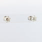 Diamond Stud Earrings. Platinum PT900 1ctw Diamond Claw Studs Earrings.