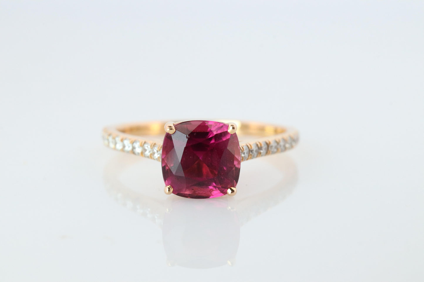 Tiffany and Co Tourmaline Ring. Tiffany Legacy Pink Tourmaline Diamond Ring.