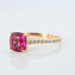 Tiffany and Co Tourmaline Ring. Tiffany Legacy Pink Tourmaline Diamond Ring.
