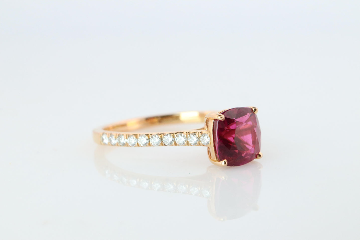 Tiffany and Co Tourmaline Ring. Tiffany Legacy Pink Tourmaline Diamond Ring.