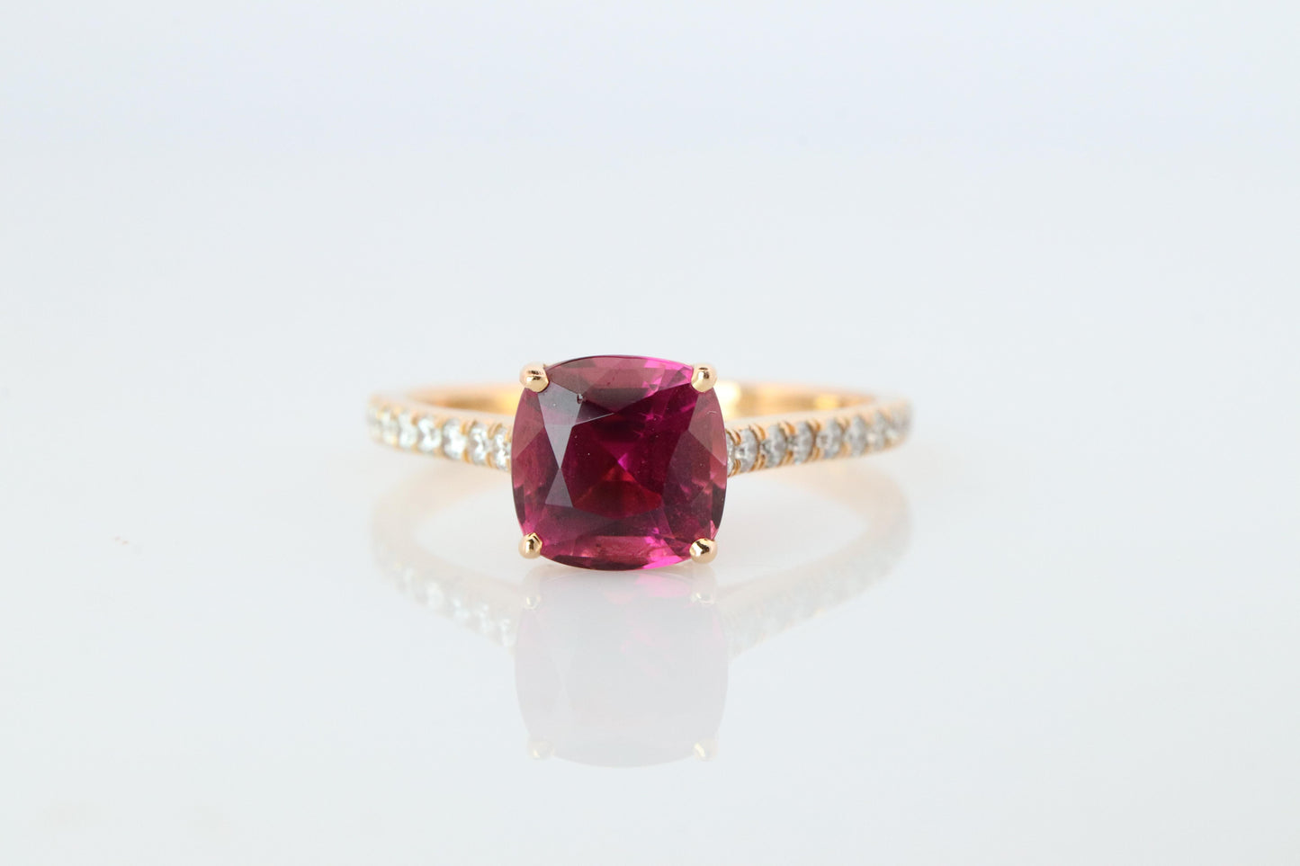 Tiffany and Co Tourmaline Ring. Tiffany Legacy Pink Tourmaline Diamond Ring.