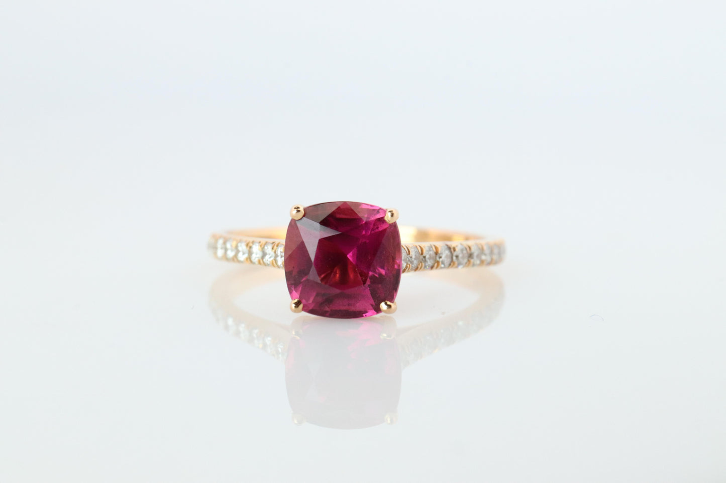 Tiffany and Co Tourmaline Ring. Tiffany Legacy Pink Tourmaline Diamond Ring.