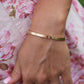CARTIER Love Bangle Bracelet. Cartier SM Size 17 18k Yellow Gold Full Package.