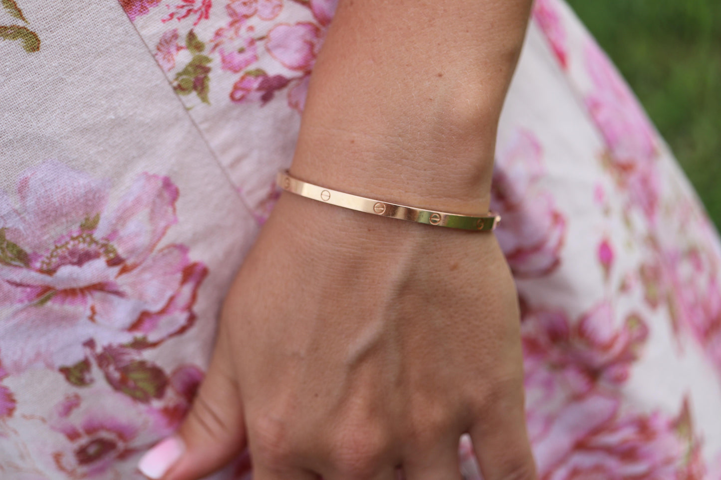 CARTIER Love Bangle Bracelet. Cartier SM Size 17 18k Yellow Gold Full Package.