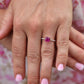 Tiffany and Co Tourmaline Ring. Tiffany Legacy Pink Tourmaline Diamond Ring.