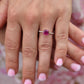 Tiffany and Co Tourmaline Ring. Tiffany Legacy Pink Tourmaline Diamond Ring.