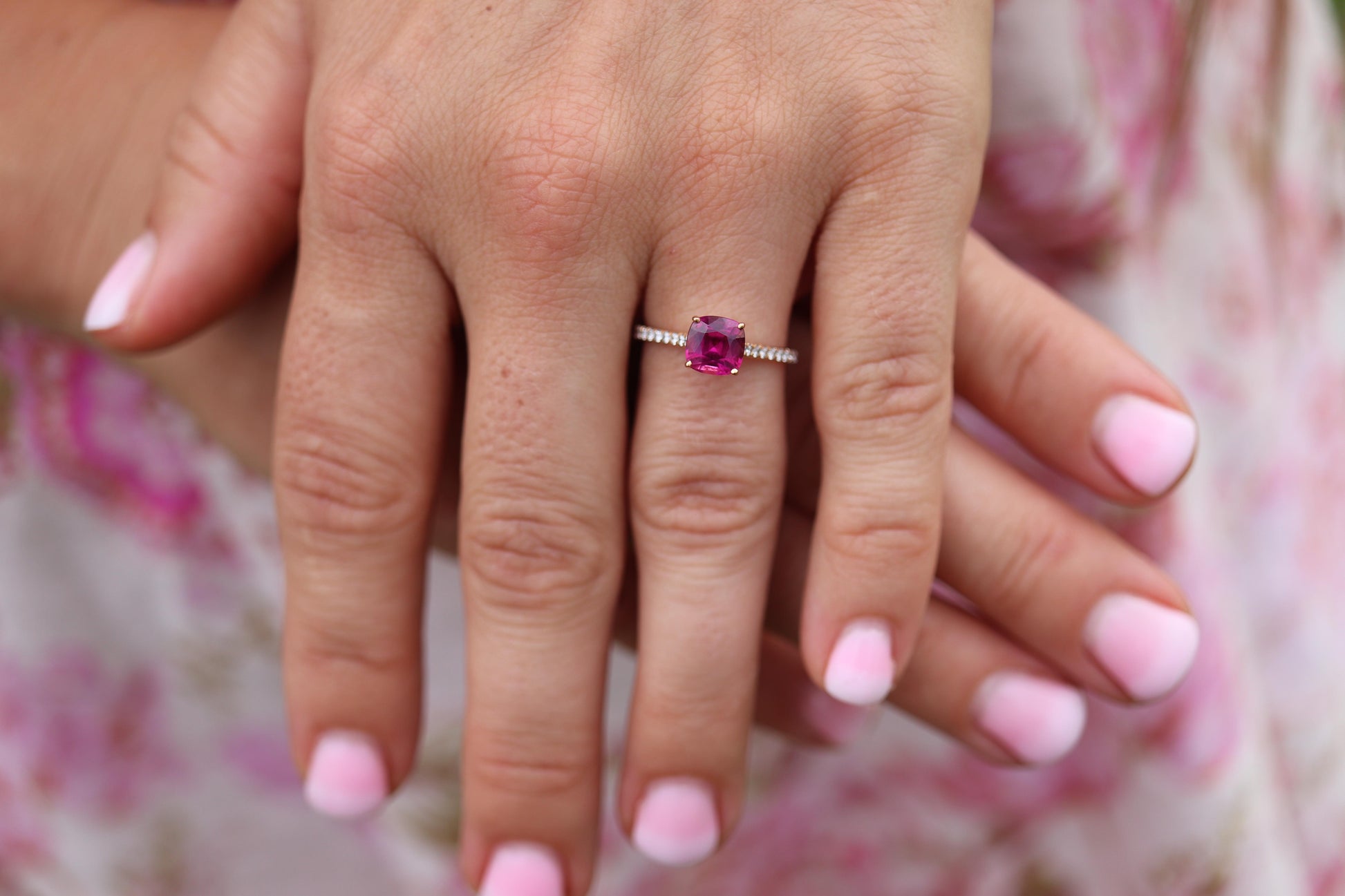 Tiffany and Co Tourmaline Ring. Tiffany Legacy Pink Tourmaline Diamond Ring.