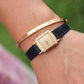 Rolex Womens Cocktail Watch. 9k YG 9179 Manual Windup. Square Case.