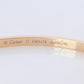 CARTIER Love Bangle Bracelet. Cartier SM Size 17 18k Yellow Gold Full Package.
