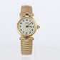 Genuine Cartier Watch. Must de Cartier Vendome 590004 Round Argent Arabic Face