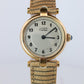 Genuine Cartier Watch. Must de Cartier Vendome 590004 Round Argent Arabic Face
