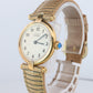 Genuine Cartier Watch. Must de Cartier Vendome 590004 Round Argent Arabic Face