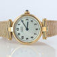 Genuine Cartier Watch. Must de Cartier Vendome 590004 Round Argent Arabic Face
