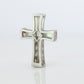 SUWA Platinum Diamond Cross Pendant. PT950 0.6ct Diamond Crucifix Pendant.