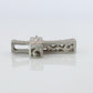 SUWA Platinum Diamond Cross Pendant. PT950 0.6ct Diamond Crucifix Pendant.