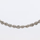 Platinum Rope Necklace. PT950 Chain Necklace 20in Adjustable