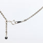 Platinum Rope Necklace. PT950 Chain Necklace 20in Adjustable