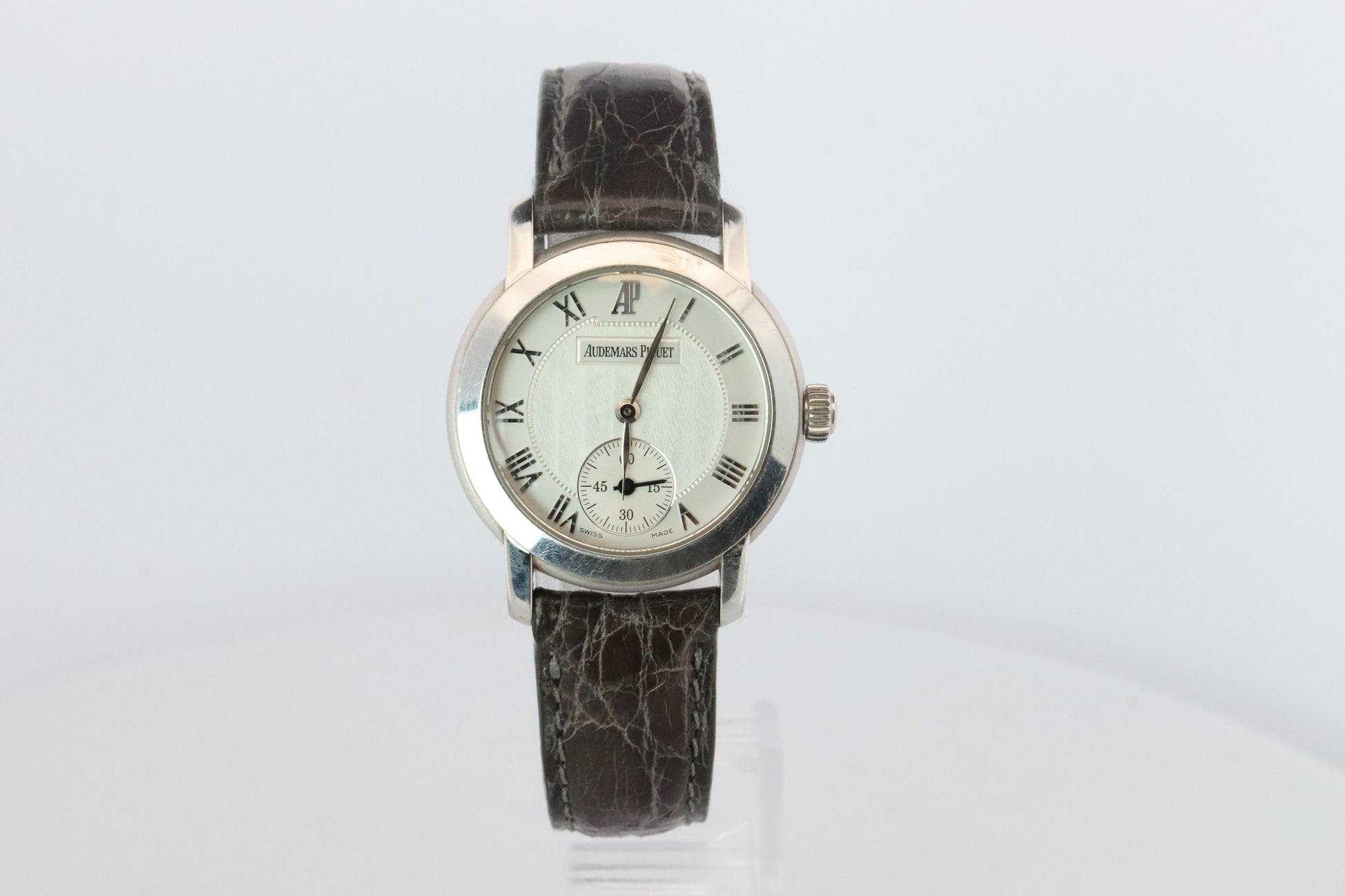 Audemars Piguet Jules Watch. AP 18k White Gold 27mm 77208BC