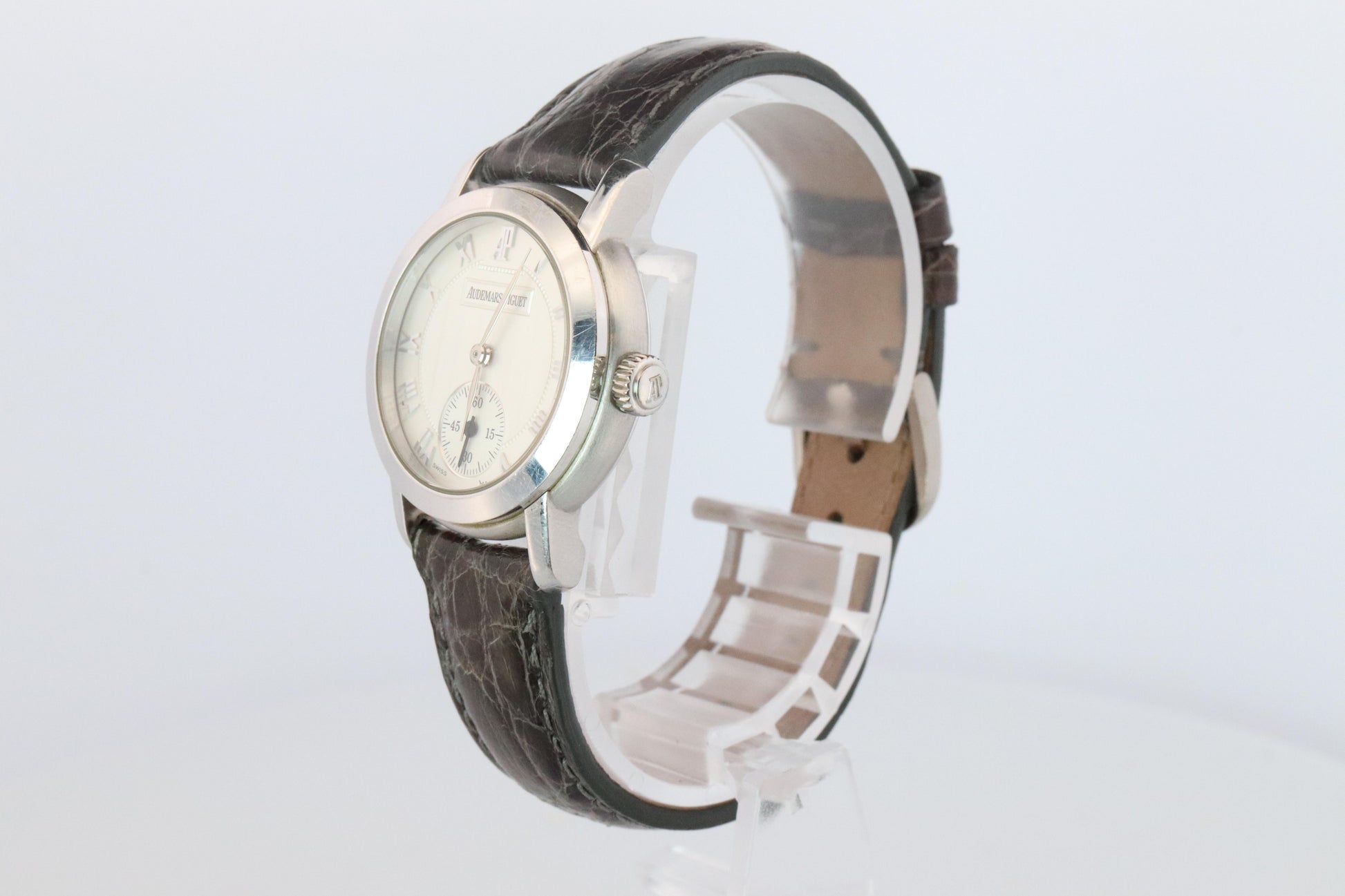 Audemars Piguet Jules Watch. AP 18k White Gold 27mm 77208BC