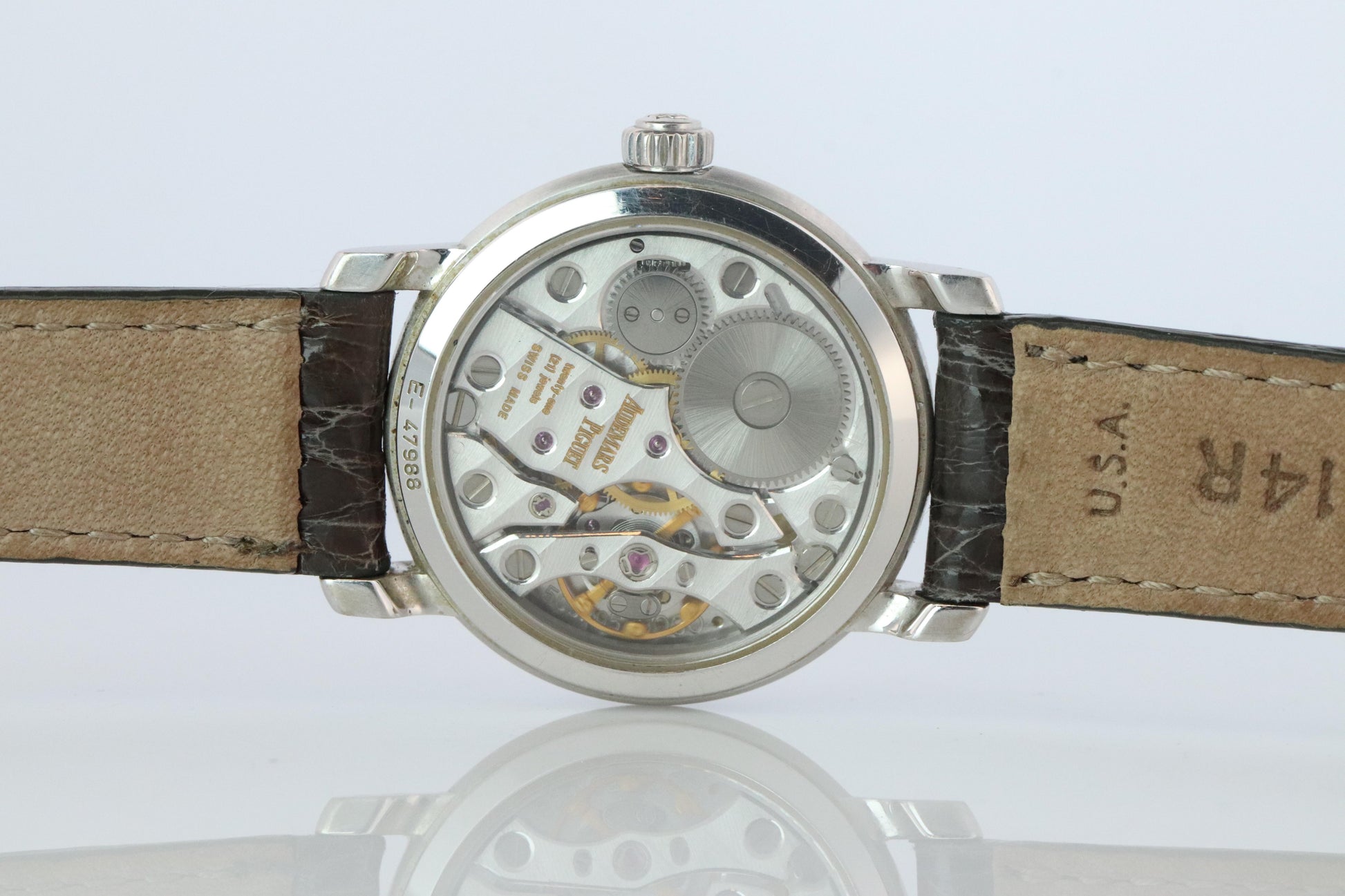 Audemars Piguet Jules Watch. AP 18k White Gold 27mm 77208BC