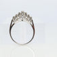 TASAKI Ring. Genuine Platinum Diamond Baguette Band Enhancer. Solitaire Jacket