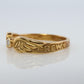 Mikimoto Ring. Vintage 18k Gold Mikimoto Diamond Wings ring. Mikimoto Diamond