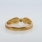 Mikimoto Ring. Vintage 18k Gold Mikimoto Diamond Wings ring. Mikimoto Diamond