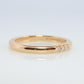 Vintage Tiffany and Co. Diamond Ring. Authentic Tiffany Forever 18k band.