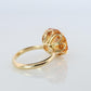 Tiffany and Co Citrine Ring. Tiffany Yellow Large Citrine Solitaire Ring.