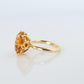 Tiffany and Co Citrine Ring. Tiffany Yellow Large Citrine Solitaire Ring.