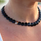 Tiffany & Co. Black Jade 18k Disk Necklace. Angela Cummins Lentil Necklace