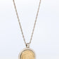 Tiffany and Co St.Christopher Pendant. 18k Sterling Silver Medallion