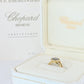 18k Chopard Happy Diamond ring. CHOPARD Happy Diamond band