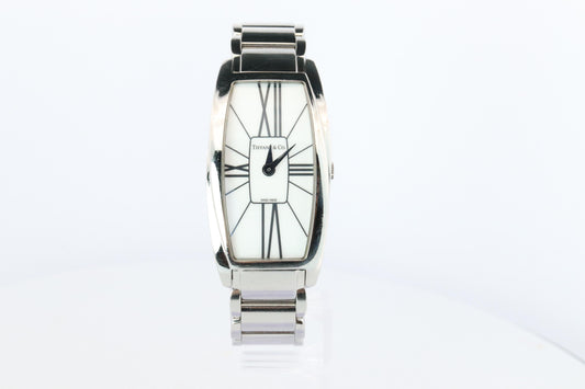 Tiffany and Co Watch. Tiffany GEMEA Quartz Watch. T&CO Tonneau T6360.