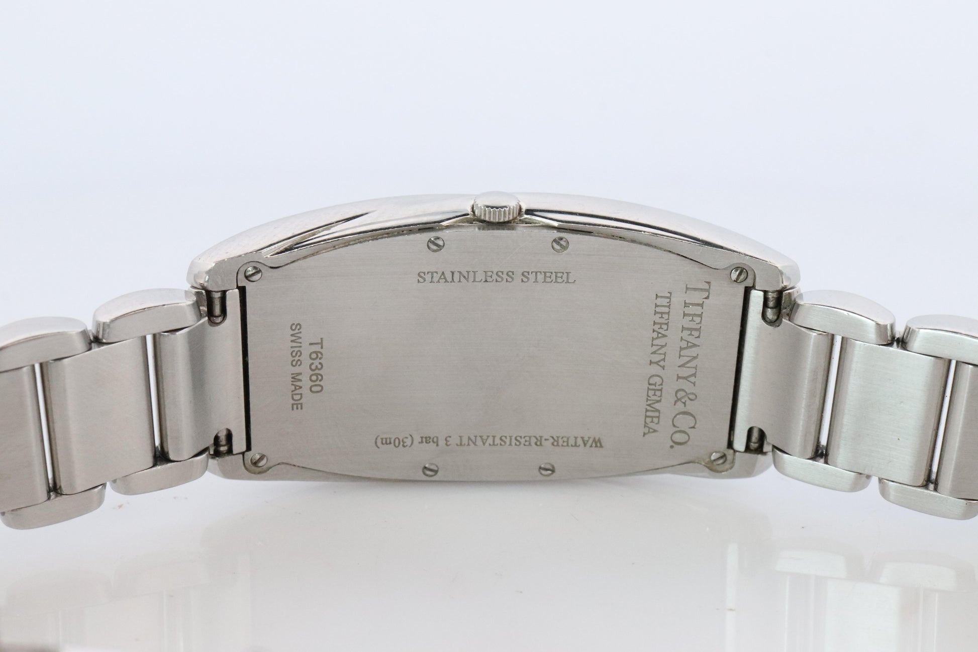 Tiffany and Co Watch. Tiffany GEMEA Quartz Watch. T&CO Tonneau T6360.