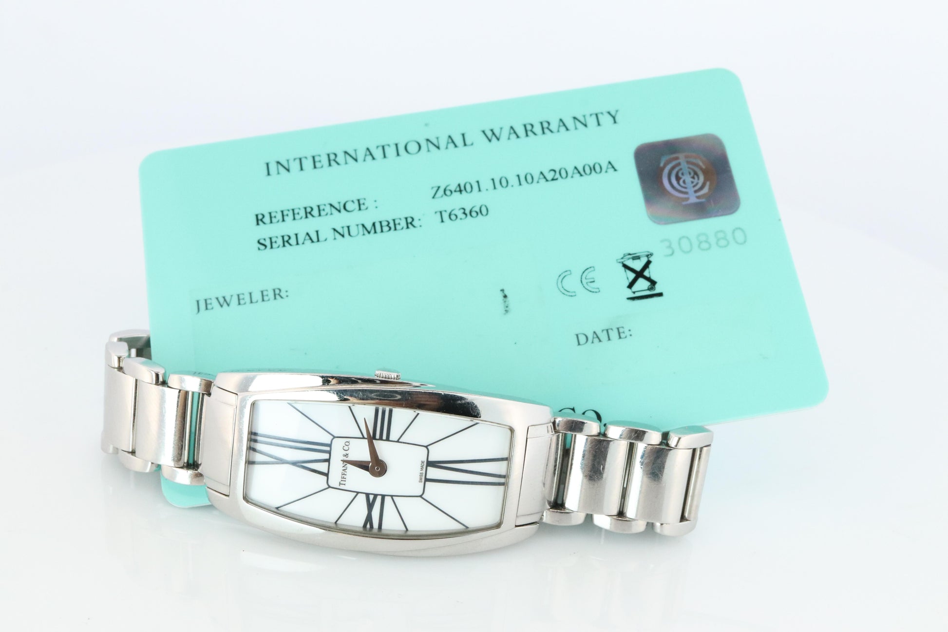 Tiffany and Co Watch. Tiffany GEMEA Quartz Watch. T&CO Tonneau T6360.