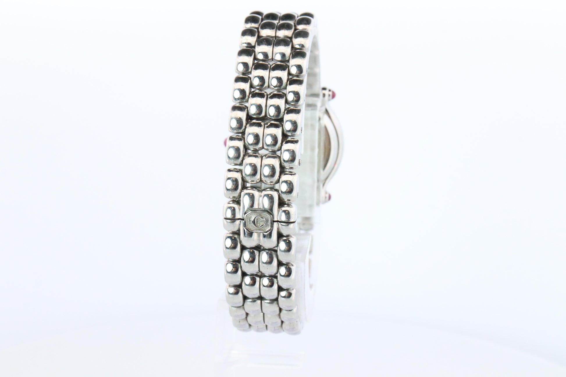 Chopard Happy Sport Ruby Diamond Watch. Chopard LUC 27/8250-21 Ladies