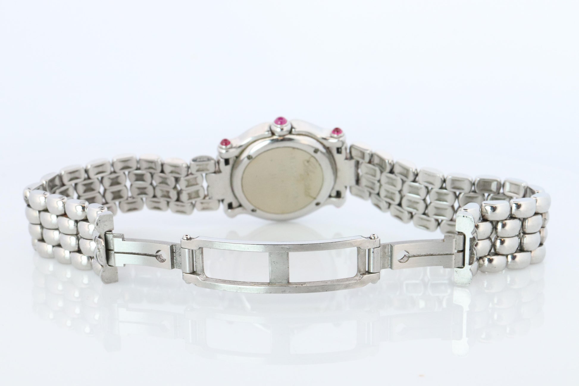 Chopard Happy Sport Ruby Diamond Watch. Chopard LUC 27/8250-21 Ladies