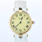 Cartier Watch. Must de Cartier Champagne Dial Vendome Round Argent 590003 30mm.