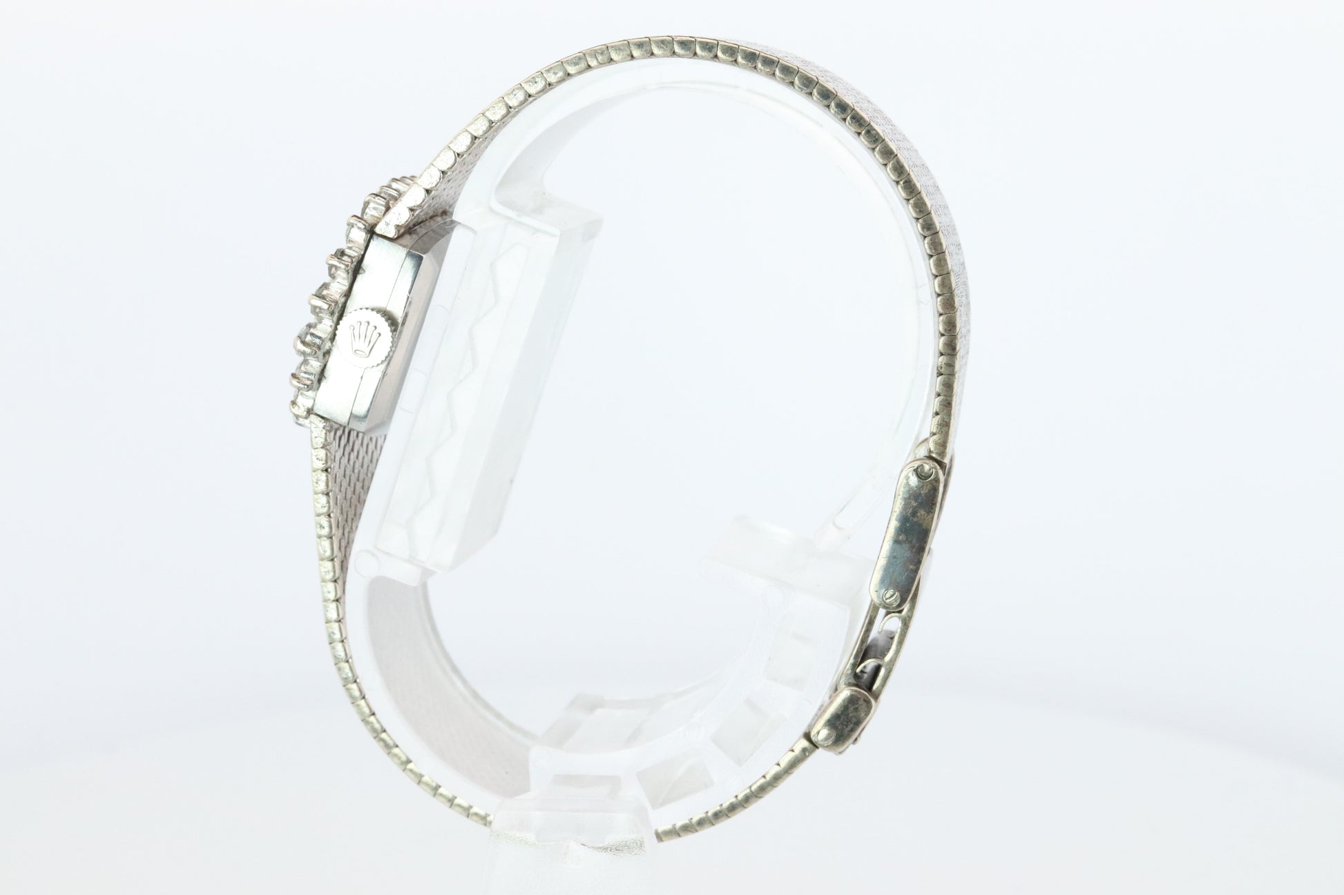 Genuine Diamond Rolex Watch. Ladies Rolex 2652 Vintage Genuine Manual Watch.