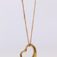 Tiffany and Co Heart Pendant. 18k Tiffany Elsa Peretti Heart Necklace