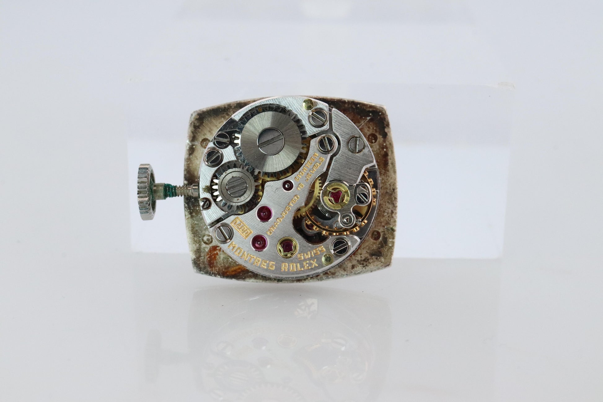 Genuine Diamond Rolex Watch. Ladies Rolex 2652 Vintage Genuine Manual Watch.